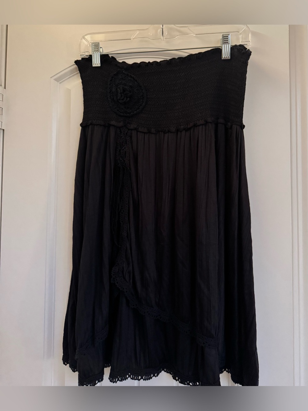 Free People black skirt